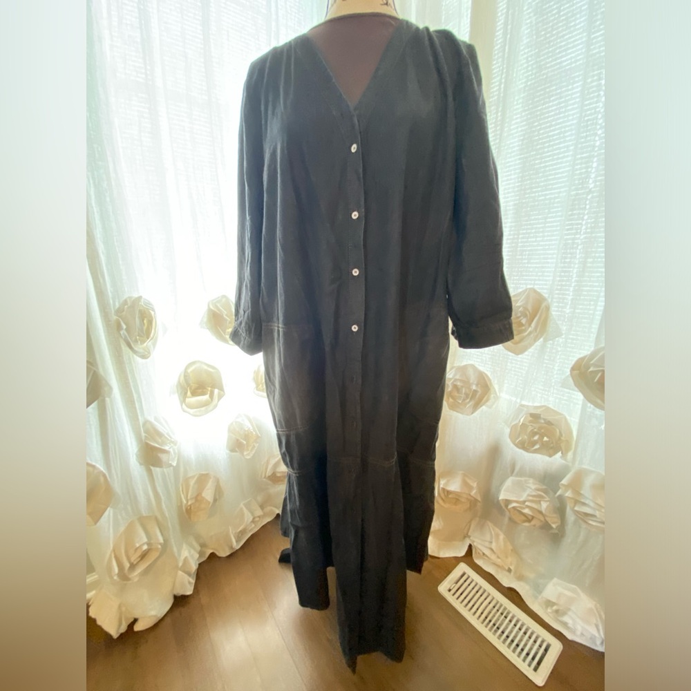 Alembika chambray long dress